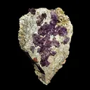 Scepter Amethyst Cluster on Matrix – Natural Purple Crystal Specimen from Karur, India DKT121 - image 5