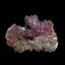Scepter Amethyst Cluster on Matrix – Natural Purple Crystal Specimen from Karur, India DKT76 - image 1