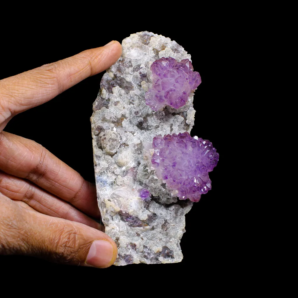 Scepter Amethyst Flower - Free Standing Natural Mineral Specimen from Karur , India | - image 4