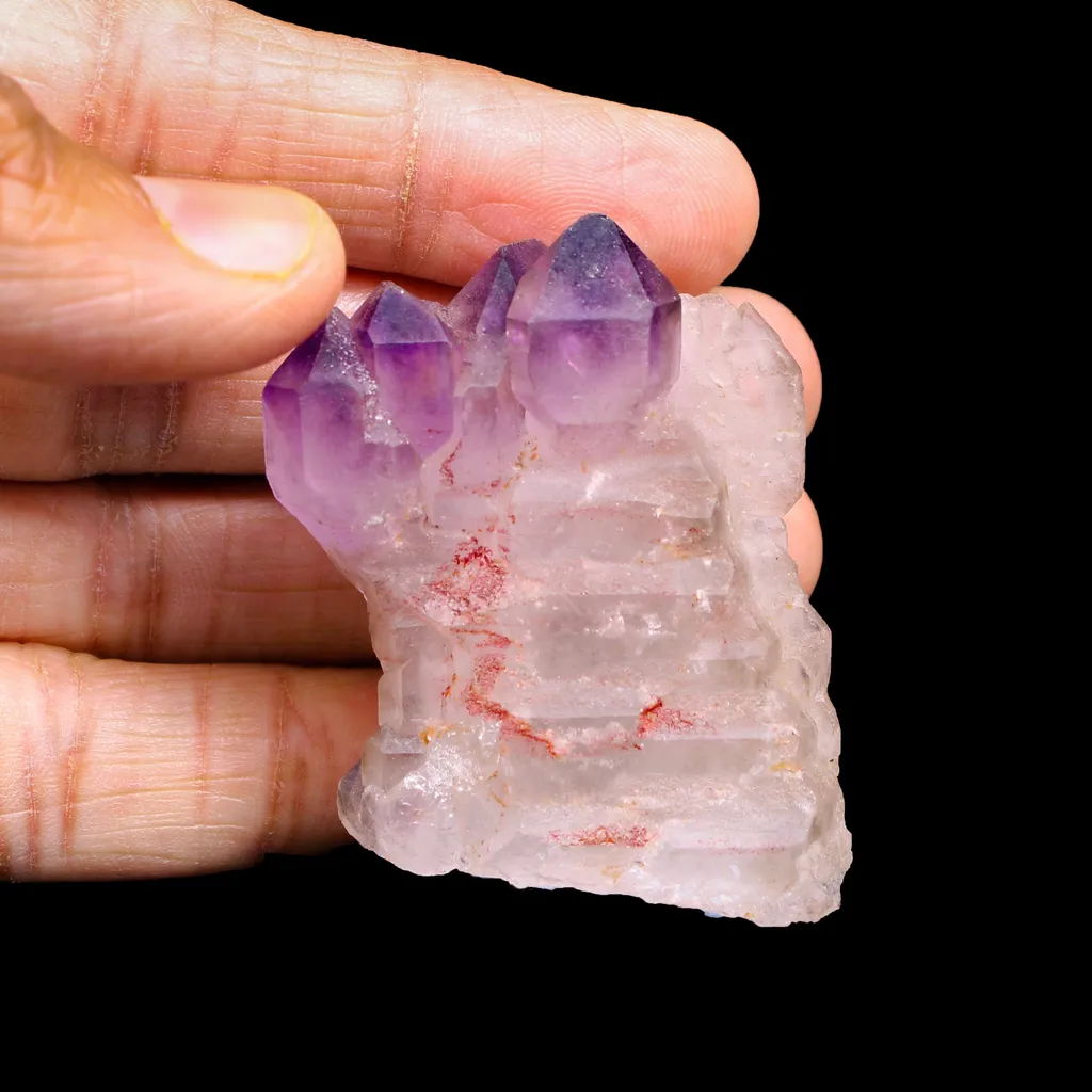 Scepter Amethyst Natural Mineral Specimen from Karur, India - image 5