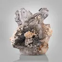 Scepter Quartz on Calcite - image 2