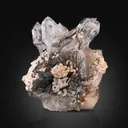 Scepter Quartz on Calcite - image 1