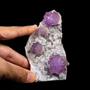 Sceptre Amethyst Flower - Free Standing Natural Mineral Specimen from Karur, India | - image 4