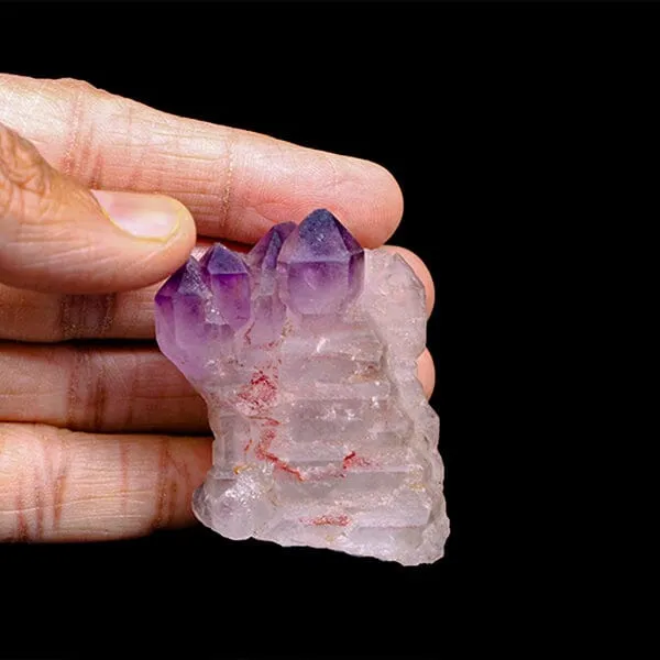 Sceptre Amethyst Natural Mineral Specimen from Karur, India | - image 6