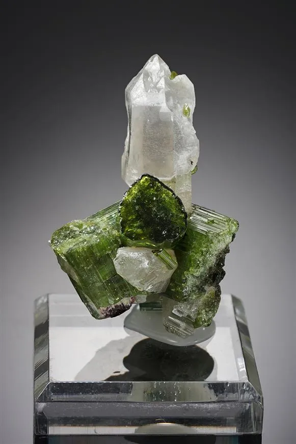 Sceptre Quartz with Tourmaline - image 1