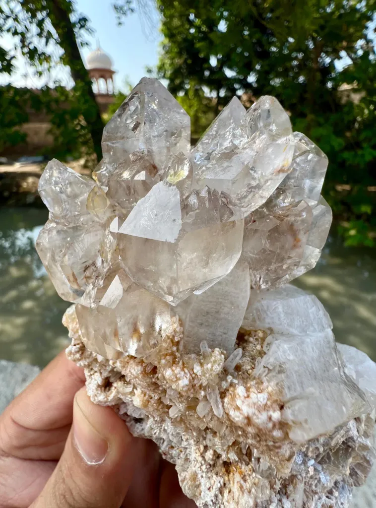 Sceptre window Quartz from Afghanistan - image 3