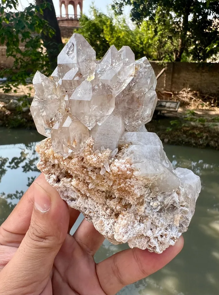 Sceptre window Quartz from Afghanistan - image 6