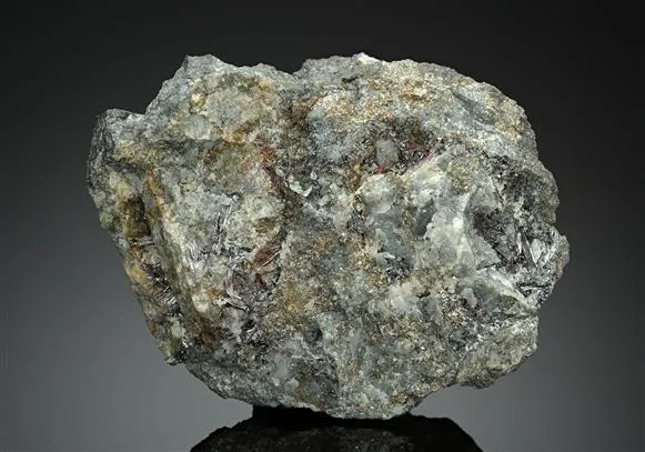 SCHAFARZIKITE with Kermesite - image 1