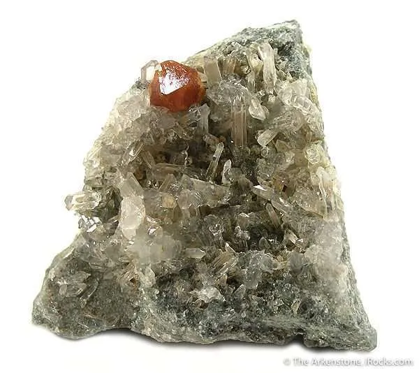 Scheelite and Quartz image