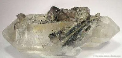 Scheelite (Fluorescent) on Quartz - image 2