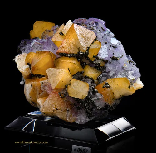 Scheelite- Fluorite image