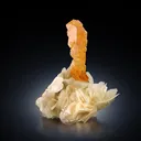 Scheelite from China, Sichuan, Pingwu Co., Mount Little Xuebaoding - image 2