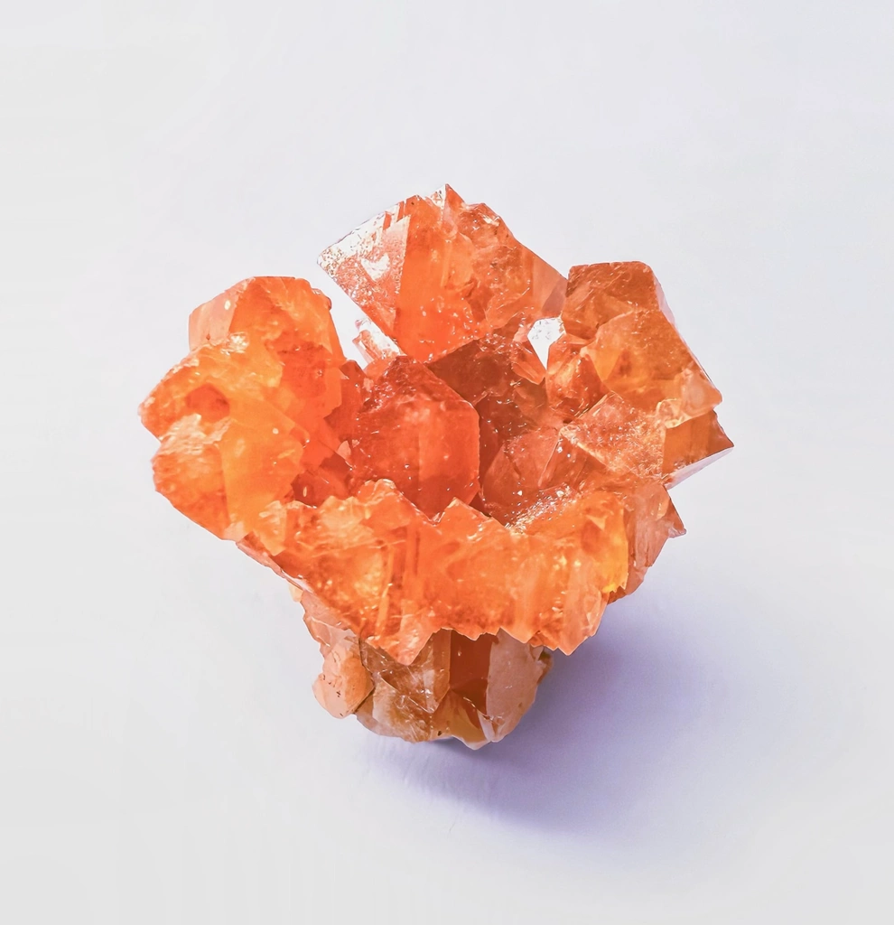 Scheelite from Mount Xuebaoding, Ngawa Autonomous Prefecture, China image