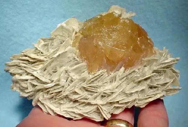 Scheelite, Muscovite image