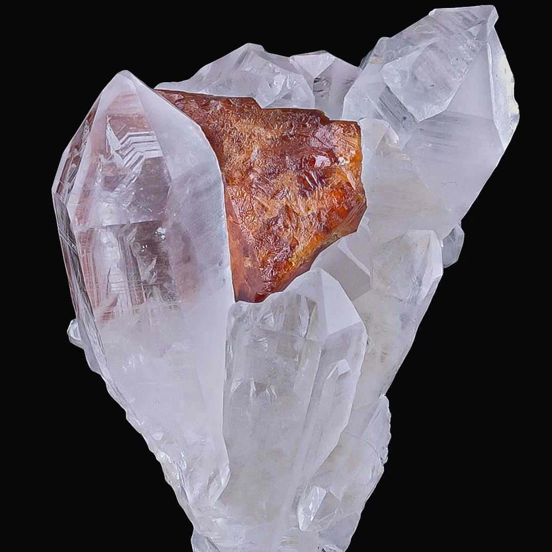 Scheelite on Quartz - image 2
