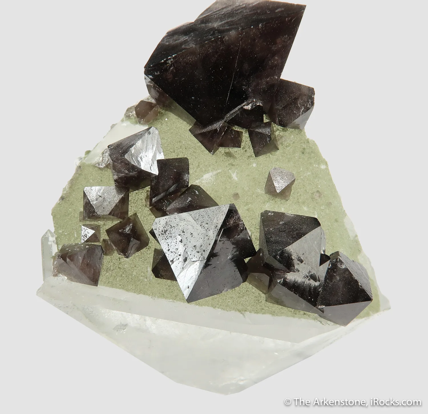 Scheelite on Quartz - image 3