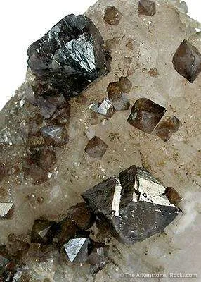 Scheelite on Quartz - image 2