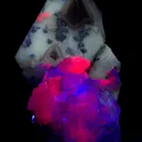 Scheelite on Scheelite With Fluorite, Calcite - image 4