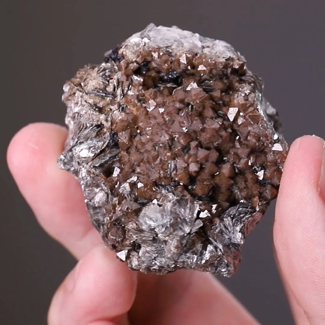 Scheelite on "Zinnwaldite" - image 2