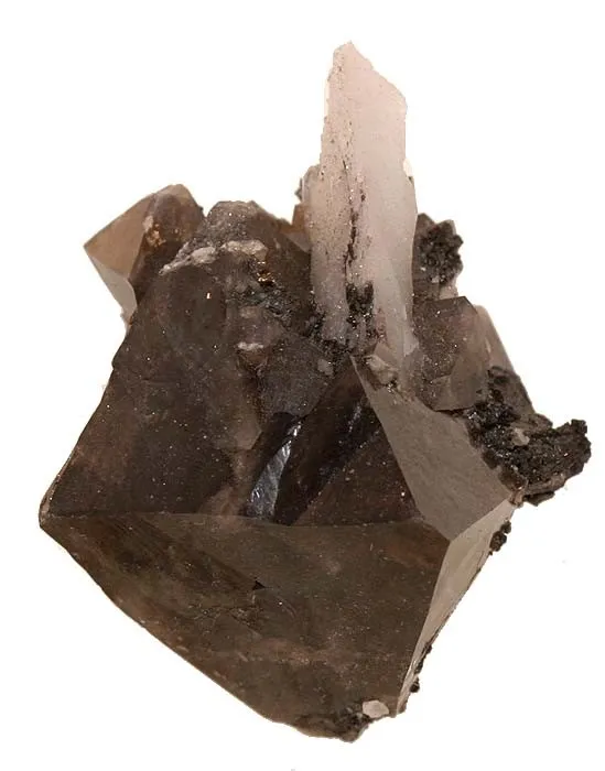 Scheelite, Quartz image