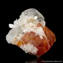 Scheelite with Aquamarine and Quartz - image 4