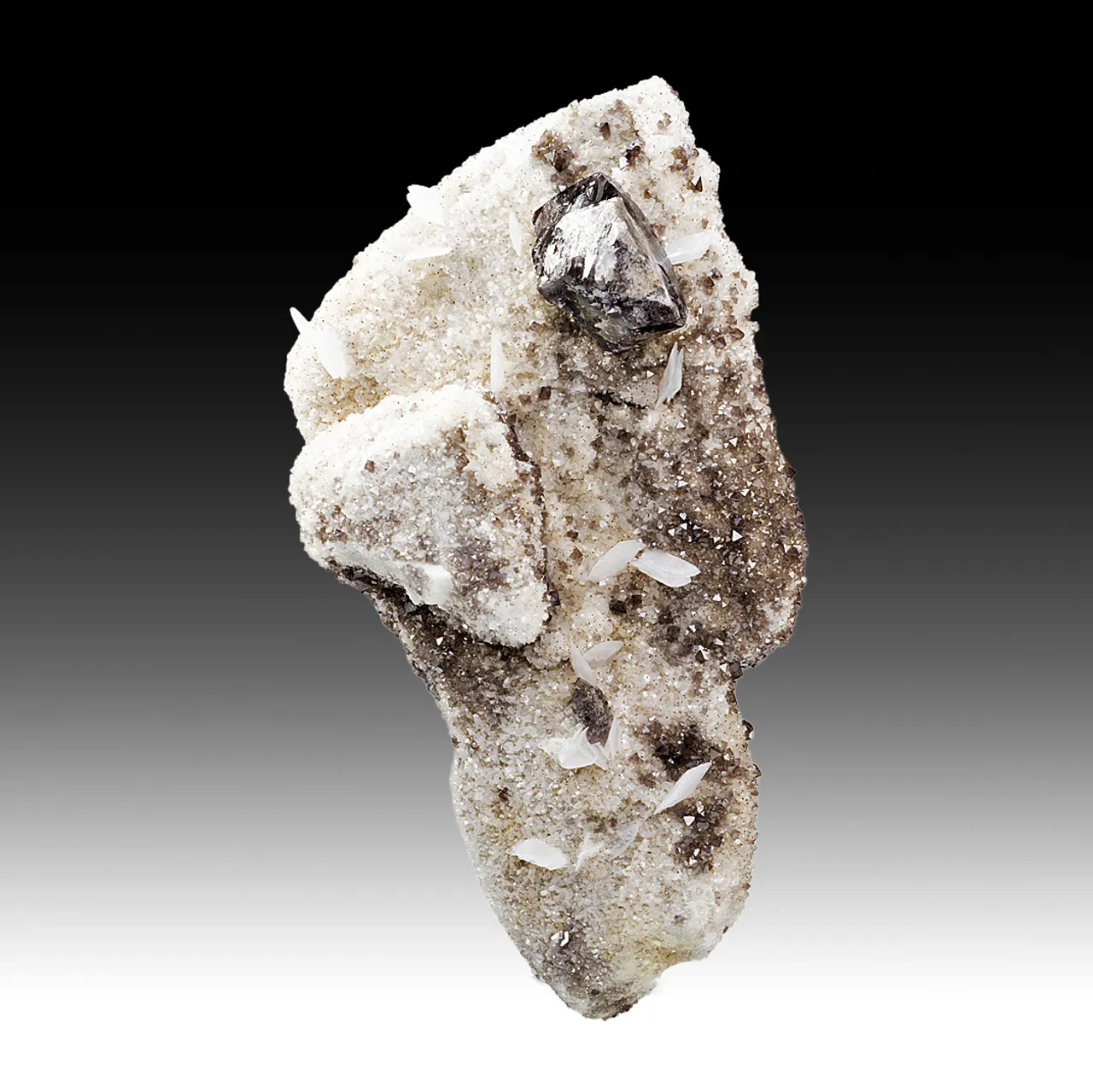 Scheelite with Dolomite, Calcite - image 1