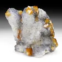 Scheelite with Fluorite, Pyrite - image 1
