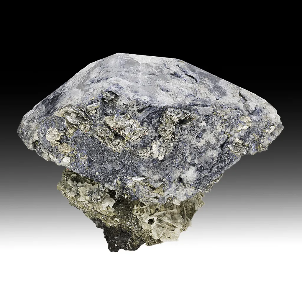 Scheelite with Lollingite image