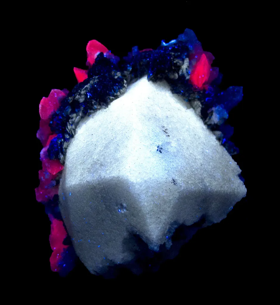 Scheelite With Lollingite, Calcite - image 4