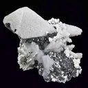 Scheelite With Lollingite, Quartz - image 4