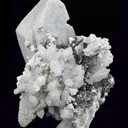 Scheelite With Lollingite, Quartz - image 5