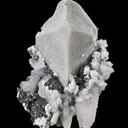 Scheelite With Lollingite, Quartz - image 1