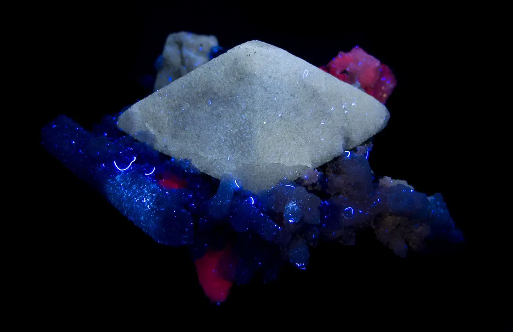 Scheelite With Lollingite, Quartz - image 2