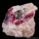 Schiavinatoite (type locality) with Liddicoatite, Microcline, Quartz - image 4