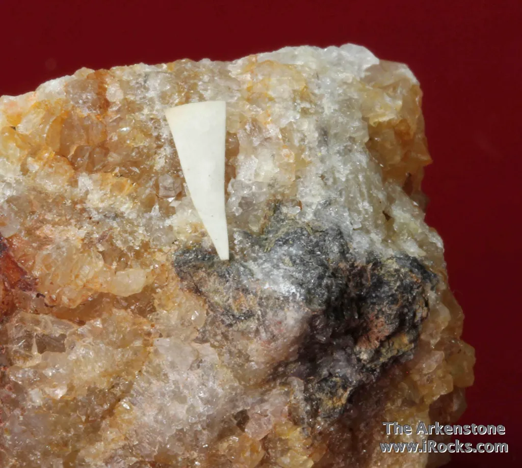 Schneebergite (type locality) and Nickelschneebergite on Quartz - image 2