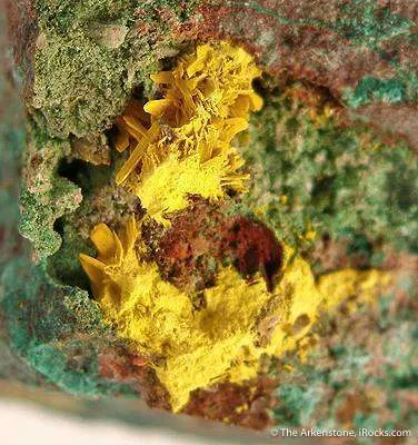 Schoepite Pseudo. After Rutherfordine - image 2