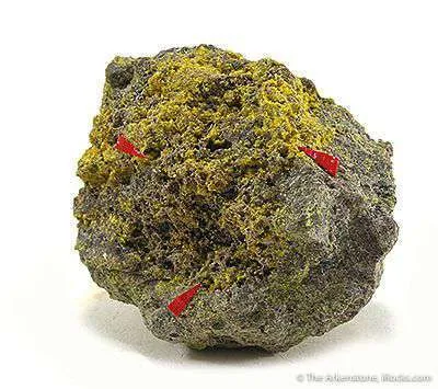Schoepite With Rutherfordine - image 1