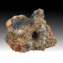 Scholzite with Cryptomelane - image 1
