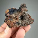 Scholzite with Cryptomelane - image 2