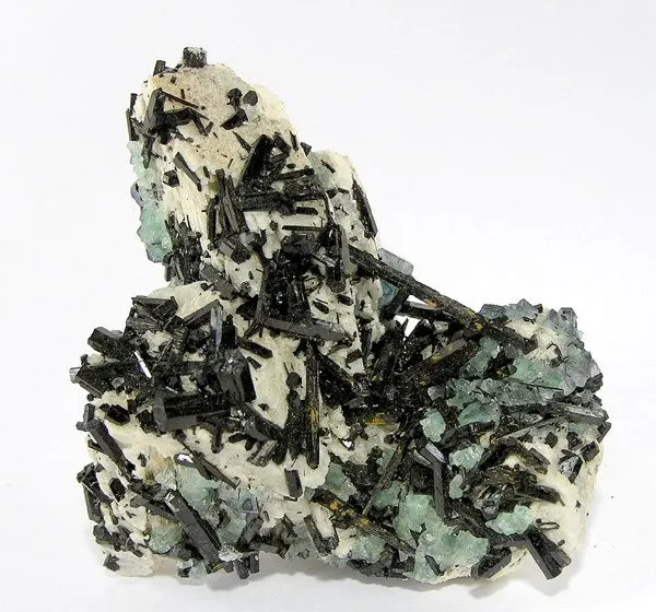 Schorl, Fluorite, Feldspar Group image