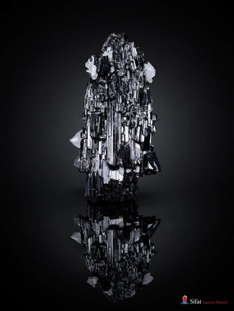 Schorl from Pakistan, Gilgit-Baltistan, Shigar District, Basha Valley, Arondu image