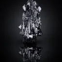 Schorl from Pakistan, Gilgit-Baltistan, Shigar District, Basha Valley, Arondu - image 1