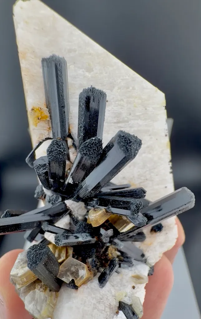 Schorl from Pakistan, Gilgit-Baltistan, Skardu District, Shigar Valley image