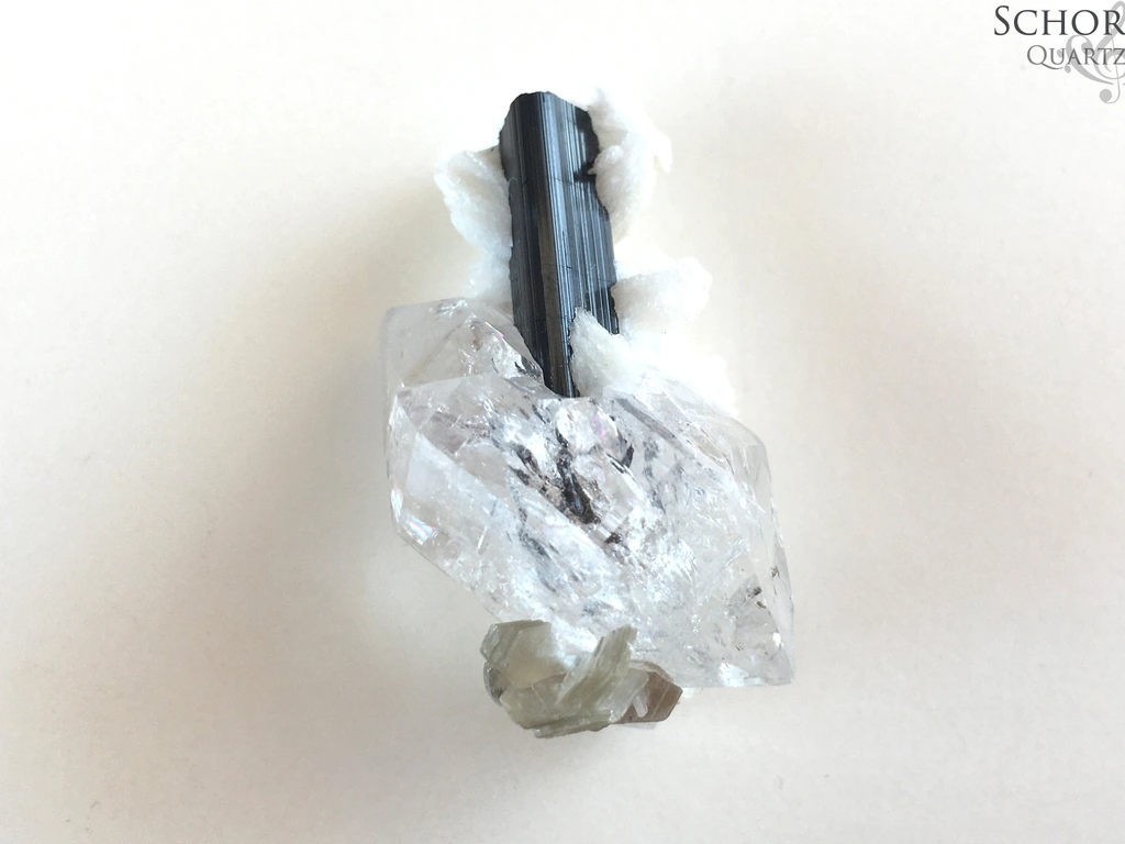 Schorl from Skardu District, Gilgit-Baltistan, Pakistan image