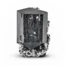 Schorl on Albite - image 1