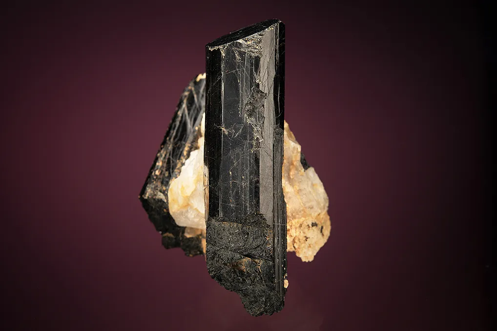 Schorl on Quartz - image 2