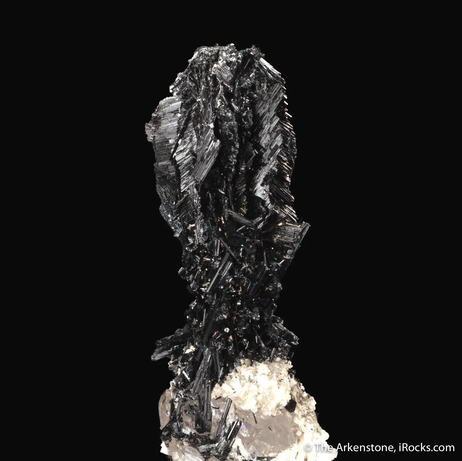 Schorl on Quartz - image 1