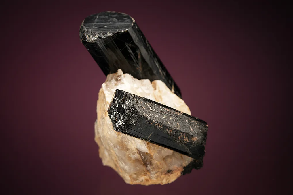 Schorl on Quartz - image 4