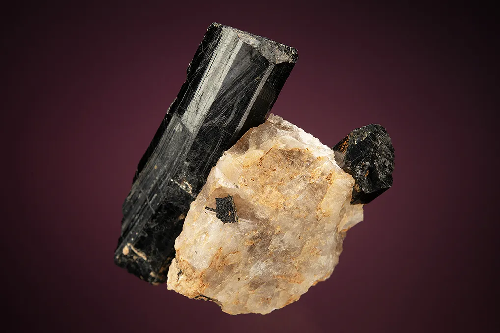 Schorl on Quartz - image 3