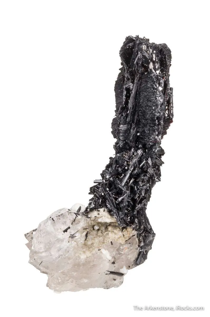 Schorl on Quartz - image 4